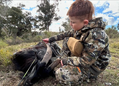 Tom's First Wild Mountain Goat With A Compound Bow