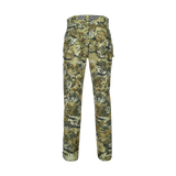 Spika Recon women's hunting pants in Biarri Camo, back view showing rear pockets