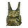 Spika Drover II bino pack in Biarri Camo, front view with flap lid and zipped front pocket