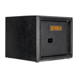 Spika S2A medium ammo safe addition, angled side view showing textured black finish
