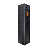 Spika S2 medium 8-gun safe, angled view from the right showing the side panel