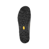 Zamberlan 960 Guide GTX RR WL men's hiking boot in dark brown, Vibram outsole tread pattern from below