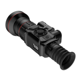 ThermTec Vidar-LRF 660L 2.0 thermal compact scope, rear three-quarter view of eyecup and Vidar 660L branding