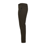 Spika Nomad men's hunting pants in Olive Summit, side view of the leg and zip pocket