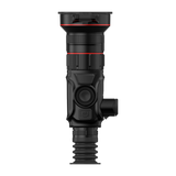 ThermTec Vidar 660 2.0 thermal compact scope, top-down view of control buttons, focus ring and eyecup