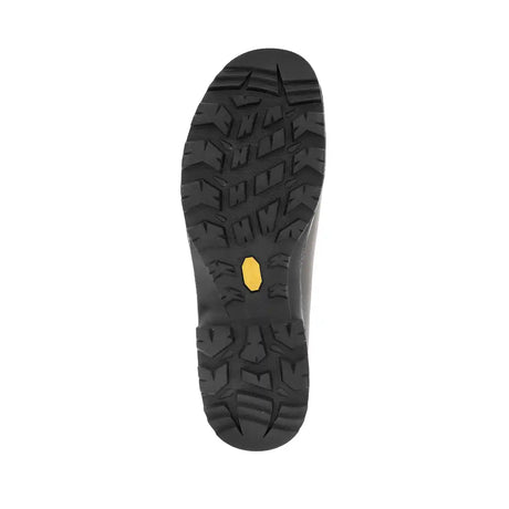 Zamberlan 1004 Hunter Evo GTX RR WL men's hunting boot in Waxed Chestnut, Vibram outsole tread pattern from below