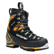 Zamberlan 2090 Mountain Pro Evo GTX men's mountaineering boot in black and orange, three-quarter front view