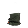 Spika Revolution adult neck gaiter in Olive shown on a mannequin bunched at the neck