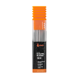 Spika Command replacement scalpel blade pack, 10 stainless blades in orange-capped retail tube