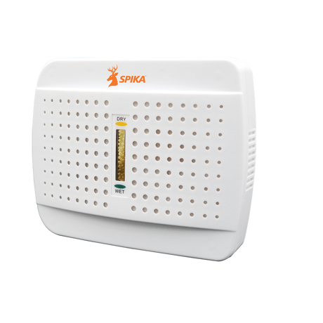 Spika Rechargeable Dehumidifier V2 in white with dry/wet indicator window