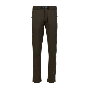 Spika Nomad men's hunting pants in Olive Summit, front view with integrated buckle belt