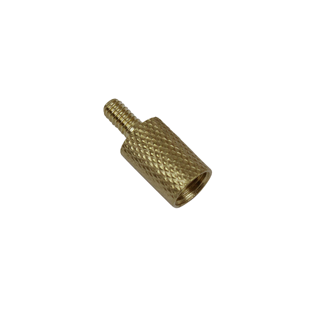 Spika brass adaptor, 8-32 male rifle thread to 5/16-26 female thread