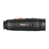 ThermTec Wild 325 thermal monocular, side profile showing the Wild 325 model badge