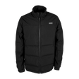 Spika GO Chase X men's jacket in black, front view with full zip and SPIKA chest badge