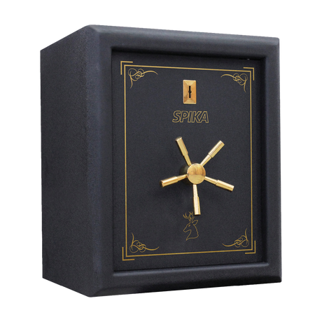 Spika SPP1-W premium handgun key safe for WA Level 2, three-quarter view from the left
