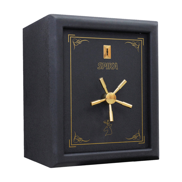 Spika SPP1-W premium handgun key safe for WA Level 2, three-quarter view from the left