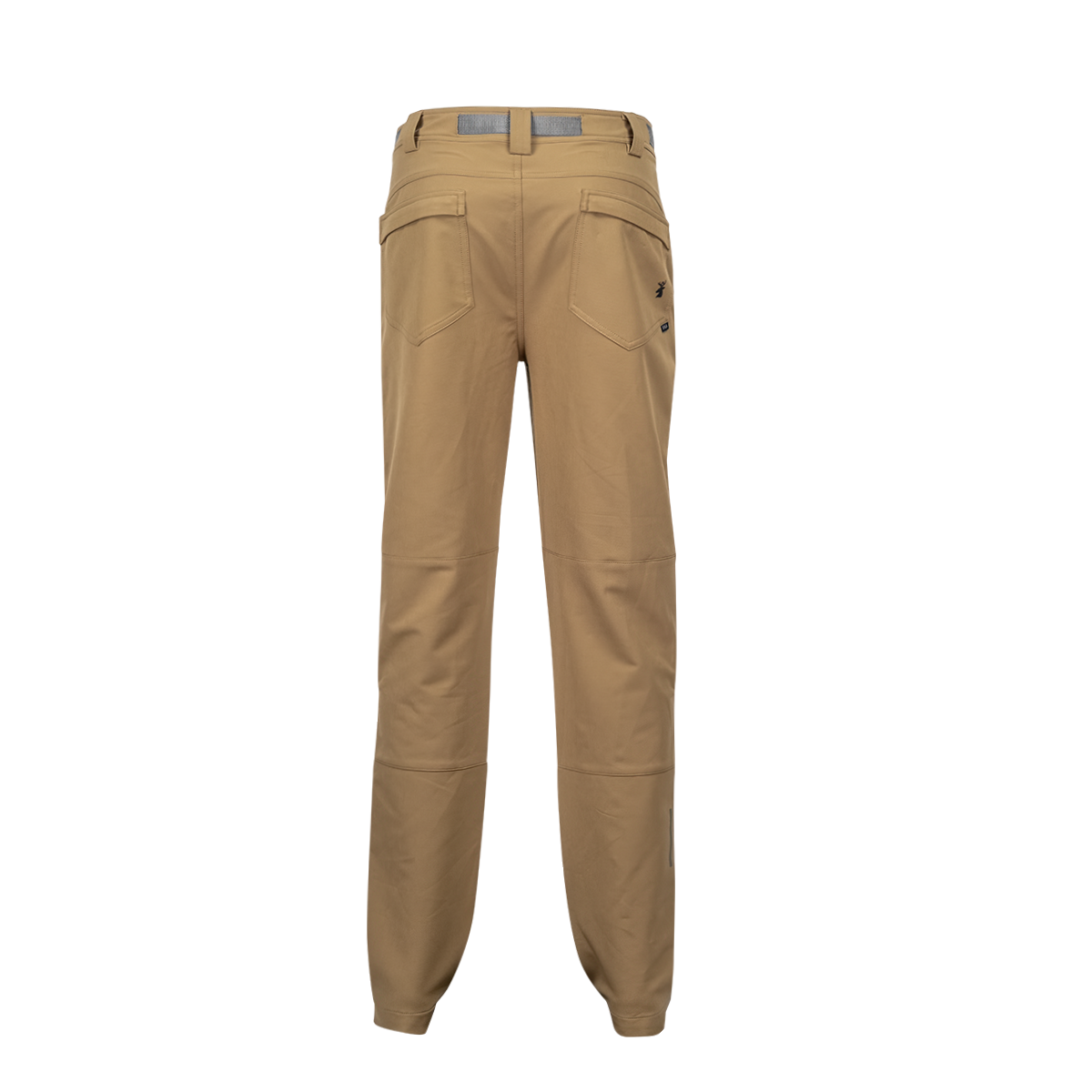Spika Recon men's hunting pants in Khaki, back view showing rear pockets and knee panels