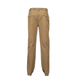Spika Recon men's hunting pants in Khaki, back view showing rear pockets and knee panels