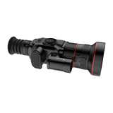 ThermTec Vidar-LRF 660L 2.0 thermal compact scope, three-quarter view with objective focus barrel extended
