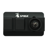 Spika Velocity bipod adaptor in black, picatinny rail plate with sling swivel stud fitted