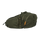 Spika Drover II Waist Pack in Olive Summit, front view of the twin zip pockets with orange zip pulls