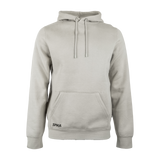 Spika Bone Collector men's Dune Green hoodie, front view with kangaroo pocket and small Spika logo
