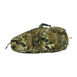Spika Drover II Waist Pack in Biarri Camo, front view of the twin zip pockets and carry handle