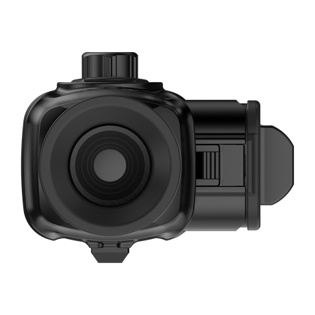 ThermTec Vidar-LRF 660L 2.0 thermal compact scope, rear view from the eyepiece end showing ocular lens