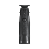 ThermTec Cyclops 335L 3.0 thermal monocular, top-down view of control buttons, dial and eyecup