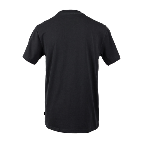 Spika Etched youth Graphite t-shirt, plain back view with short sleeves