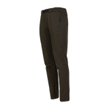 Spika Nomad men's hunting pants in Olive Summit, three-quarter view showing the zip thigh pocket