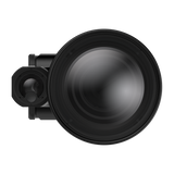 ThermTec Vidar-LRF 660L 2.0 thermal compact scope, front view of the objective lens and rangefinder apertures