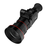 ThermTec Vidar 660 2.0 thermal compact scope, elevated front three-quarter view of lens and top controls