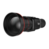 ThermTec Vidar-LRF 660L 2.0 thermal compact scope, front three-quarter view of objective lens and side branding