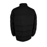 Spika GO Chase X men's jacket in black, back view showing quilted panels and stand collar