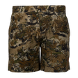 Spika GO Arid men's quick dry shorts in Biarri Camo, front view with elastic waistband