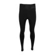 Spika GO Ember women's leggings in black, front view with high waistband and tonal SPIKA logo