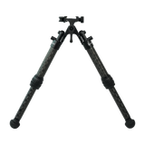 Spika Velocity Carbon Bipod 7-10in with legs extended, front view