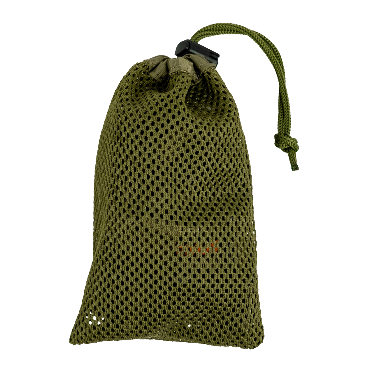 Spika Drover bino pack connecting straps olive mesh drawstring storage bag with cord lock
