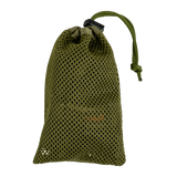 Spika Drover bino pack connecting straps olive mesh drawstring storage bag with cord lock