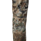 Spika Nomad men's hunting pants in Biarri Camo, close-up of the perforated knee panel