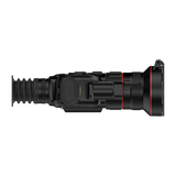 ThermTec Vidar-LRF 660L 2.0 thermal compact scope, left side profile with rangefinder and battery contacts
