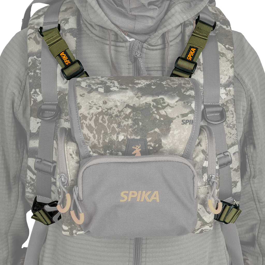Drover Bino Pack Connecting Straps - strapped