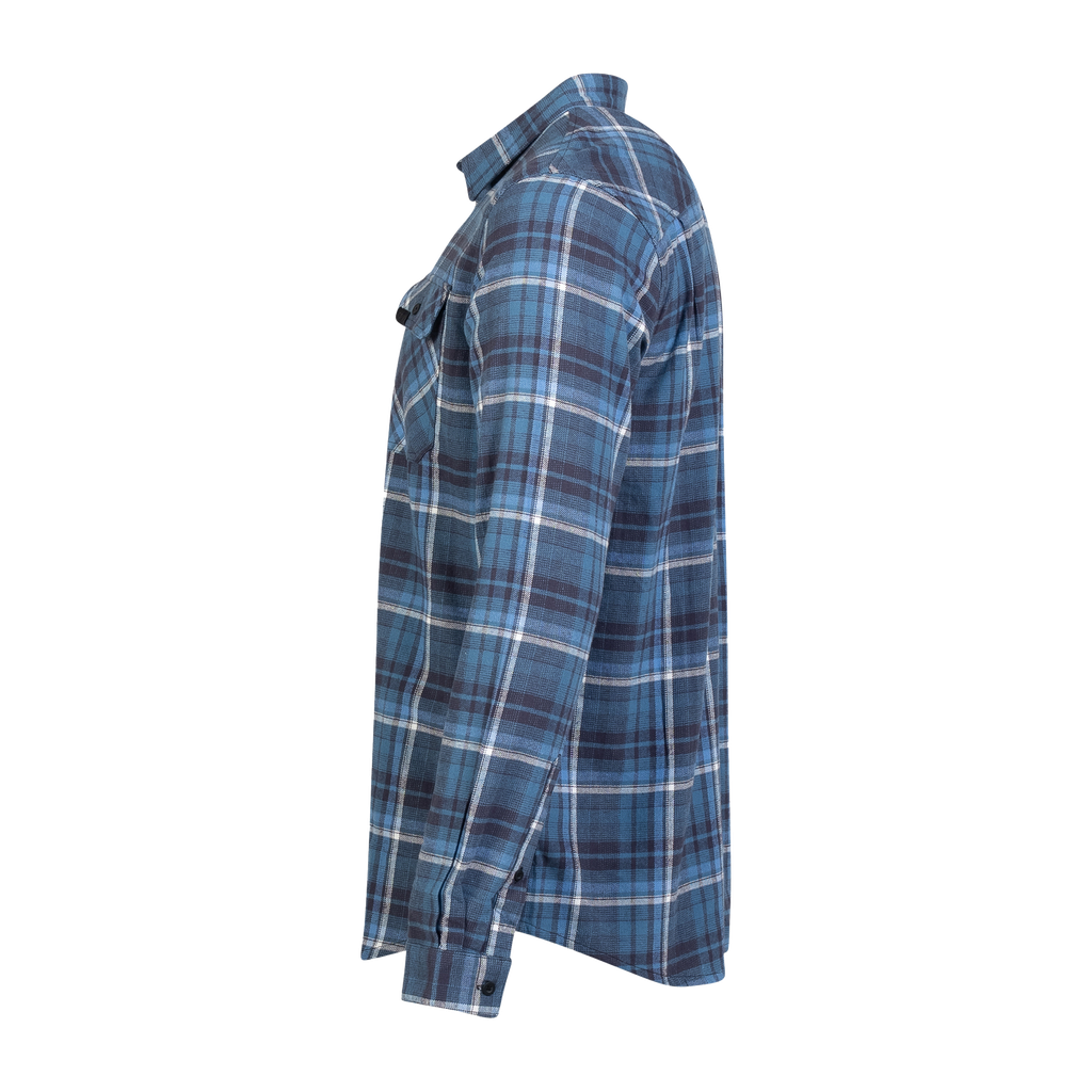 Flannel Check Shirt - Mens - Blue/Black