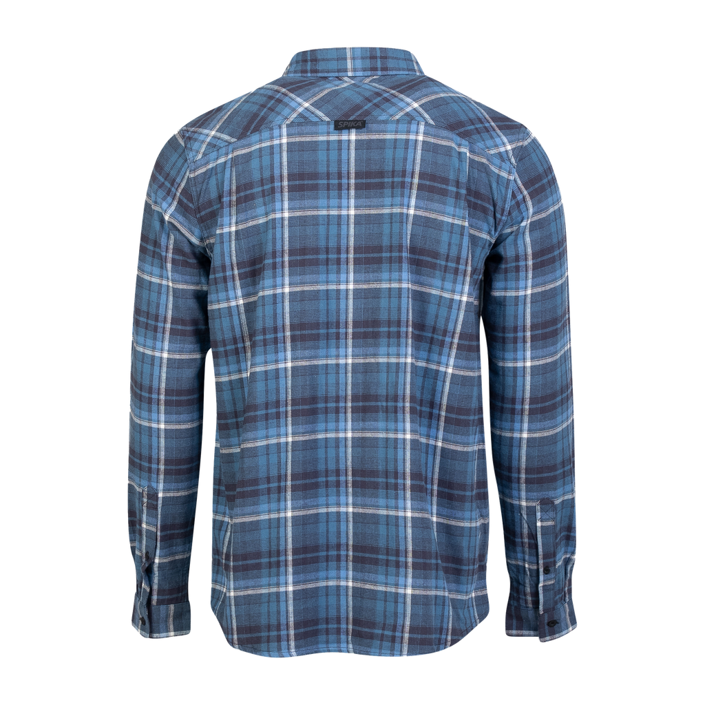 Flannel Check Shirt - Mens - Blue/Black