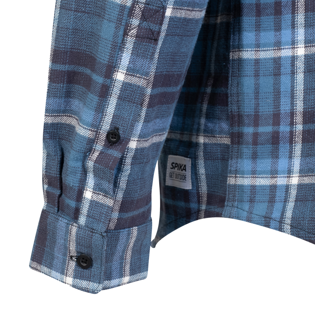 Flannel Check Shirt - Mens - Blue/Black