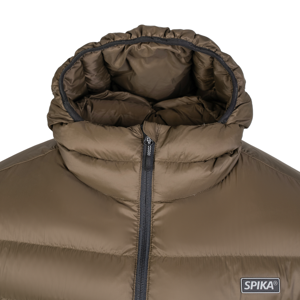 Hideout Packable Puffer Jacket - Mens - Mud Brown