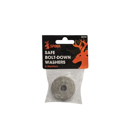 [SASP-WS040] Spika Safe Bolt Down Washers - 4 Pack